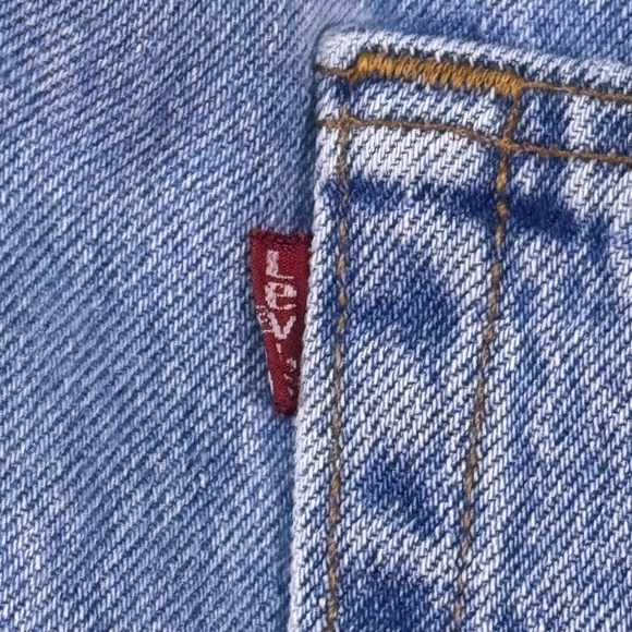 Vintage Levi's 501 USA Made 1996 El Paso 6 Button Fly Jeans 38x32 - Picture 6 of 11